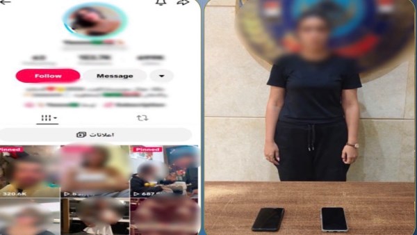 القبض على صانعة محتوى نشرت فيديوهات رقص خادش على صفحتها
