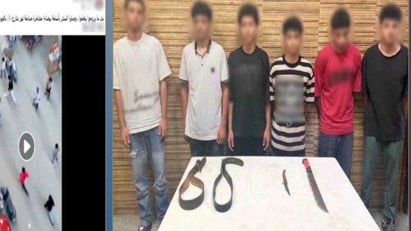 القبض على 6 طلاب تشاجروا بالأسلحة البيضاء بالفيوم