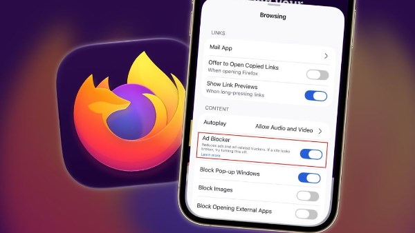 فايرفوكس يضيف مانع إعلانات مدمجا إلى أجهزة آيفون