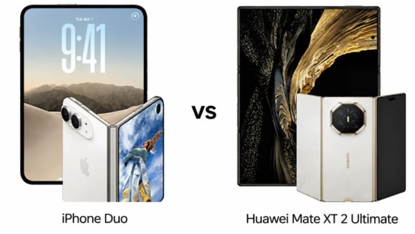 مقارنة بين آيفون Duo وهواوي Mate XT 2 Ultimate.. أيهما يقدم تجربة الهاتف القابل للطي الأفضل؟