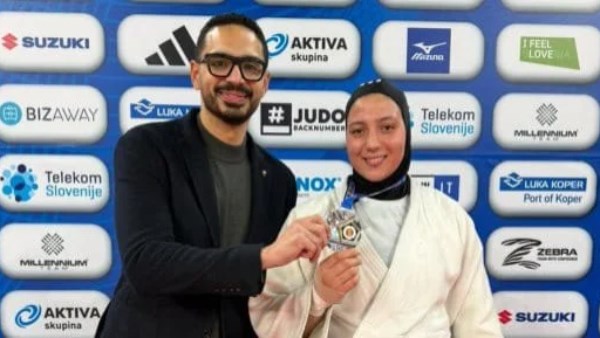صفا سليمان تتوج ببرونزية بطولة جراند سلام للجودو