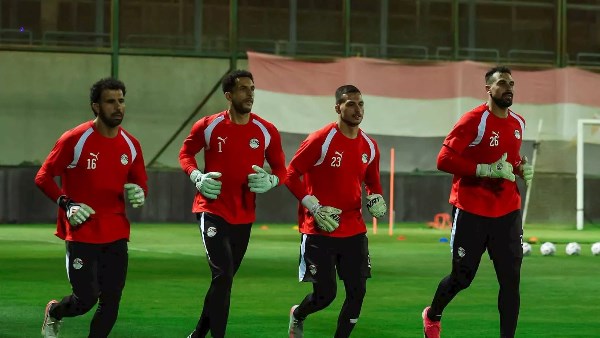 منتخب مصر الأول لكرة القدم يخوض مرانه الثاني استعدادا لمواجهة أنجولا