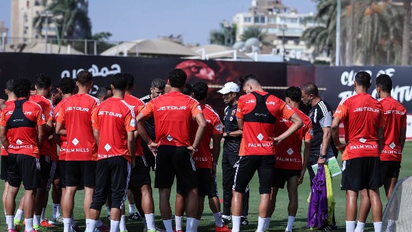 مران صباحي للأهلي في التتش وراحة غدا