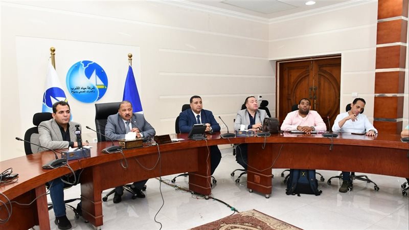 مياه دمياط تبحث تعزيز المشاركة المجتمعية ودعم مشروعات حياة كريمة بكفر سعد