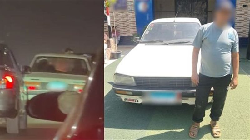 حركات استعراضية وتعطيل المرور في الشرقية ينتهي بضبط قائد سيارة