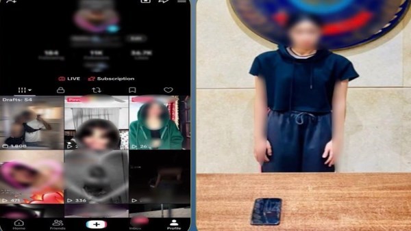 حبس صانعة محتوى لقيامها بنشر فيديوهات خادشة بالجيزة