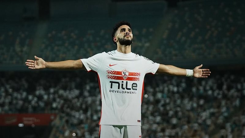 حسام أشرف يتوج بجائزة رجل مباراة الزمالك وبتروجت