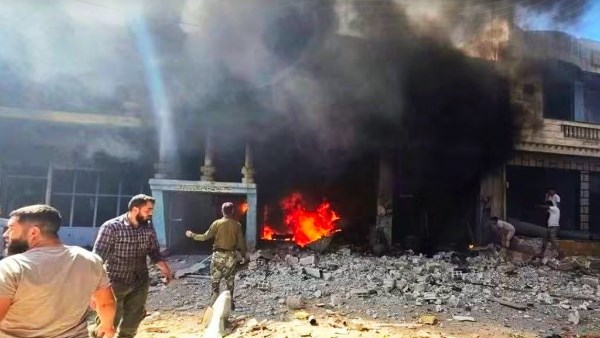 سوريا .. مصرع شخص وإصابة 4 آخرين بانفجار في محل بمدينة نوى