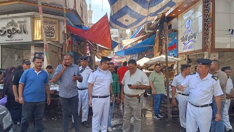 حملة مكبرة لرفع الإشغالات وتحقيق الانضباط المروري بشوارع دمياط