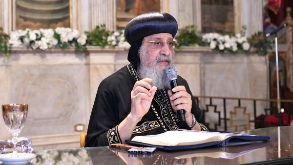 البابا تواضروس يحدد 5 مبادئ لـ “عدم الإدانة” في عظة الأربعاء بالإسكندرية