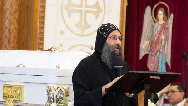 كان راعي صالح.. كلمة تعزية مؤثرة من الأنبا هيرمينا عن المتنيح القس ميخائيل رمسيس