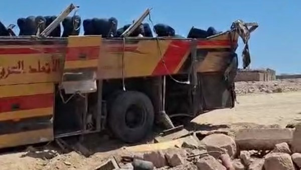 ارتفاع حصيلة حادث أتوبيس نويبع إلى 21 وفاة و29 مصابًا.. بينهم 10 أردنيين والخارجية الأردنية تتحرك
