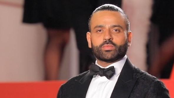 إسلام جمال وهشام ماجد فى جنازة والد عمر السعيد