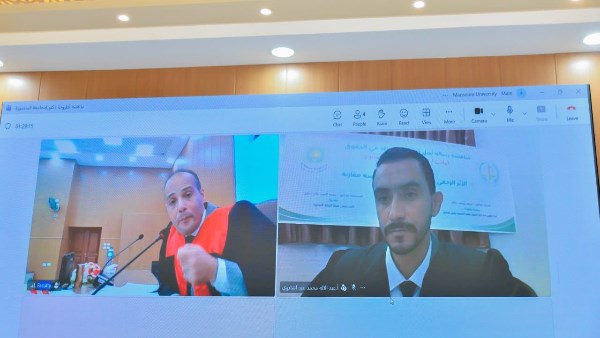 تعذر حضوره.. جامعة المنصورة تناقش رسالة دكتوراه لباحث فلسطيني عبر «فيديو كونفرانس»