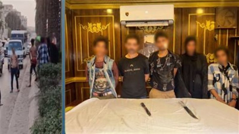 علاقة عاطفية كلمة السر، مشاجرة بالأسلحة البيضاء في شارع الهرم