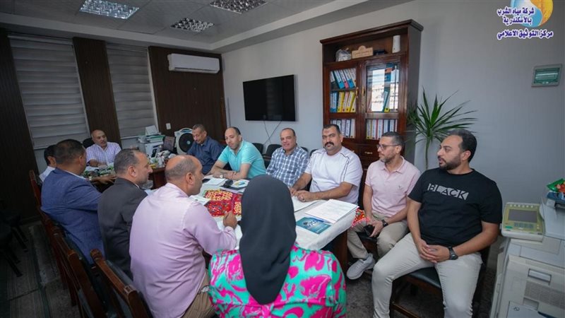 مياه الإسكندرية تنتهي من إجراءات تسوية أوضاع 497 من العاملين الحاصلين على مؤهلات أعلى