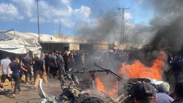 استشهاد امرأة برصاص الاحتلال.. وشهيدان في استهداف لمركبة بمواصي خان يونس| صور