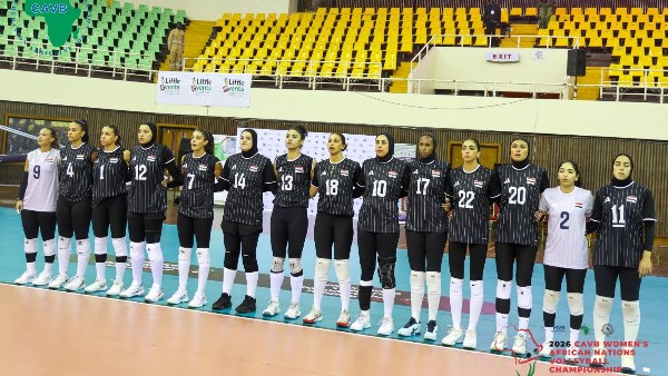 منتخب مصر للكرة الطائرة يواجه تونس في ربع نهائي كأس الأمم الأفريقية للسيدات
