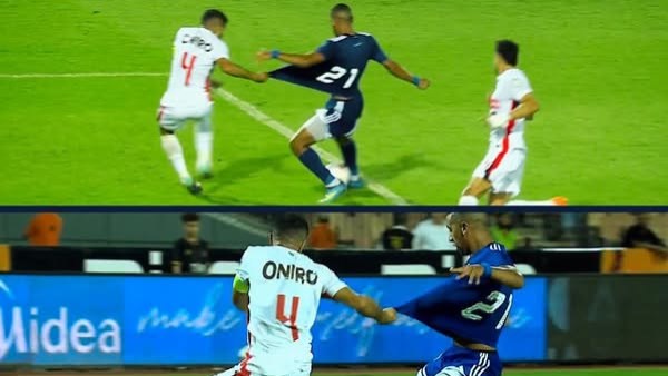 خبراء التحكيم يتفقون على أحقية الزمالك في ركلة جزاء وخلاف على شد لاعب أبو قير
