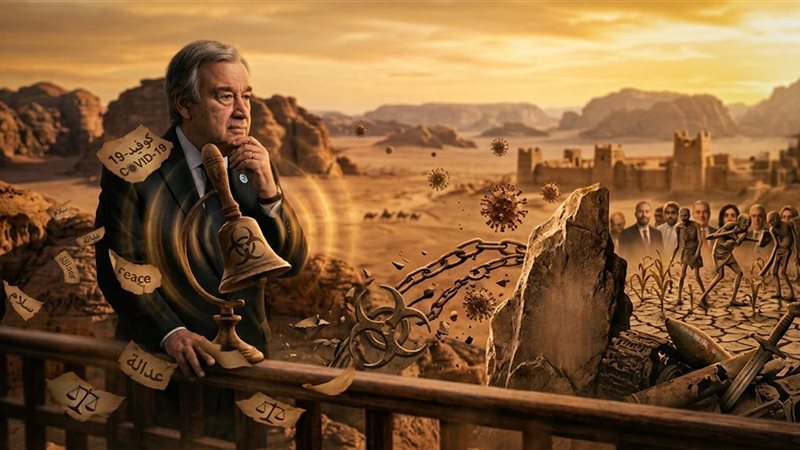 أنطونيو جوتيريش ورقصة الوداع الأخيرة.. 10 أعوام على رأس الأمم المتحدة وسط عالم مضطرب.. حروب ونزاعات مسلحة تحصد أعدادا قياسية من الضحايا.. الجوع والأوبئة يفاقمان المأساة.. والرحيل في 2027