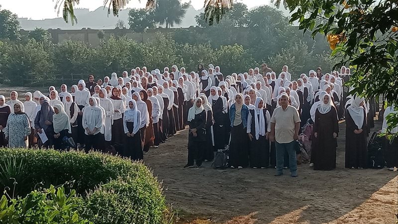تعليم الغربية: انتظام وانضباط كامل في استقبال الطلاب بالمدارس
