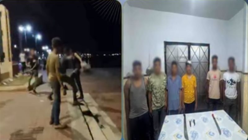 خلاف على البيع والشراء يشعل معركة بالأسلحة البيضاء في البحيرة، والداخلية تضبط طرفي المشاجرة