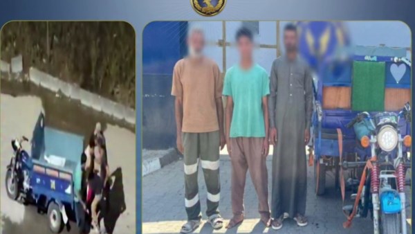 كان بيسرقنا.. كواليس التحقيق مع 3 خفراء خطفوا شابا في تروسيكل بأكتوبر