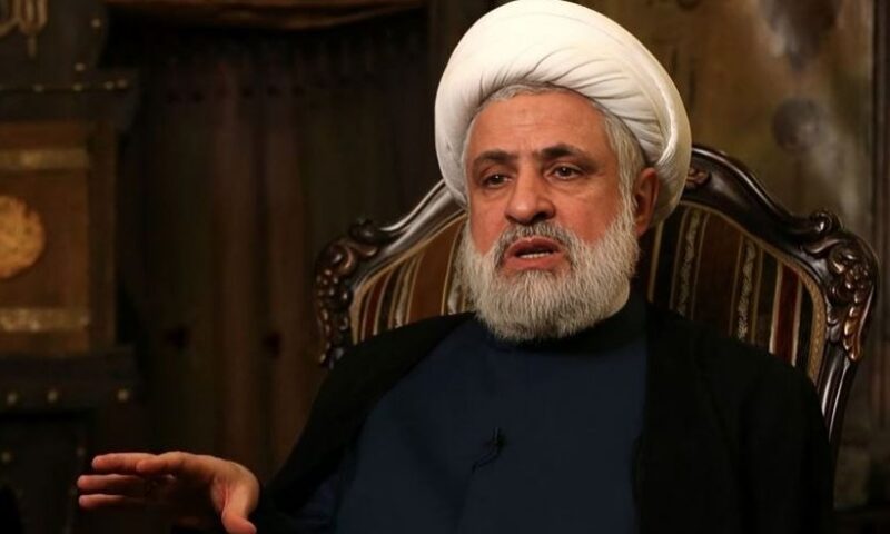 نعيم قاسم يهاجم رئيس لبنان: أوقفوا المفاوضات المباشرة مع إسرائيل والولايات المتحدة