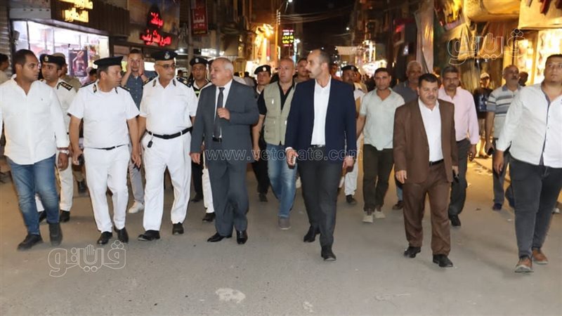 مدير أمن بني سويف يقود حملة موسعة لرفع الإشغالات من الشوارع والميادين