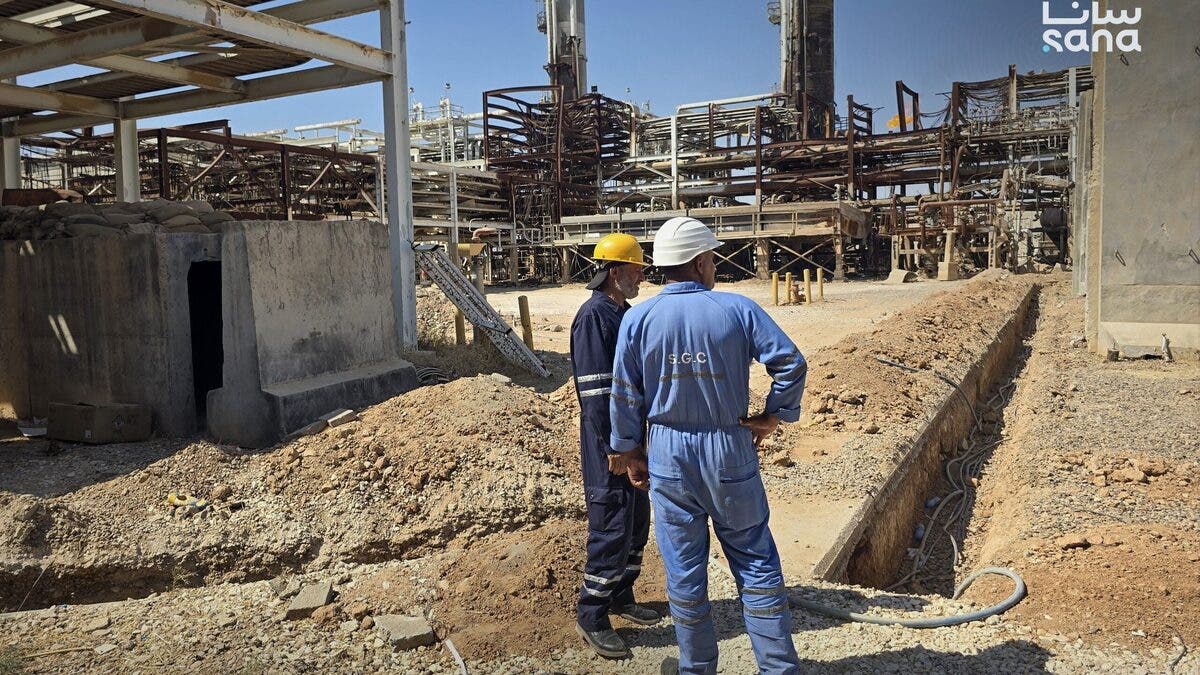 “السورية للبترول” تعيد تشغيل بئرين للغاز بطاقة 1.5 مليون متر مكعب يومياً