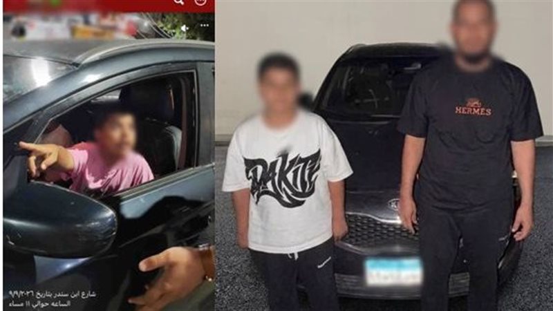 سقوط طالب بتهمة قيادة سيارة برعونة بالقاهرة معرضا حياة المواطنين للخطر