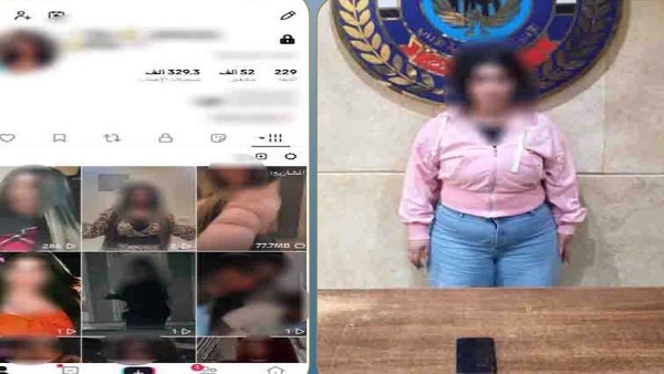 حبس صانعة محتوى نشرت فيديوهات خادشة على صفحتها