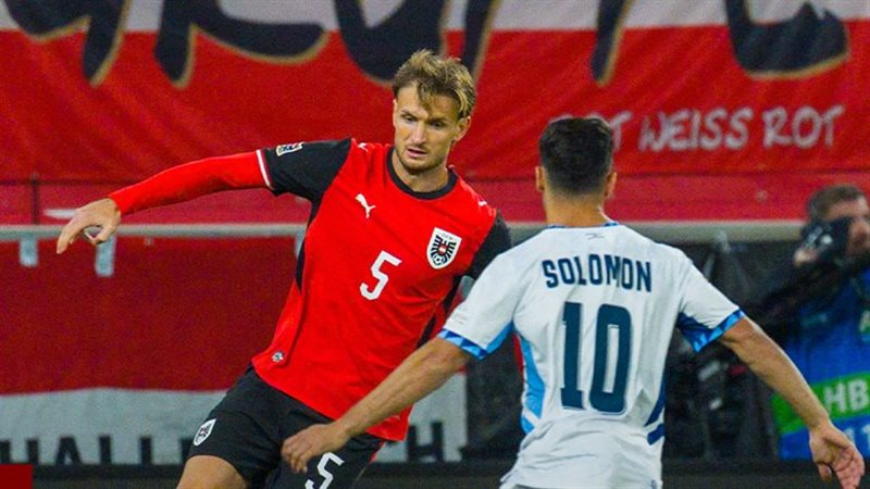 دوري الأمم الأوروبية، منتخب النمسا يتقدم على كوسوفو 0/2 في الشوط الأول