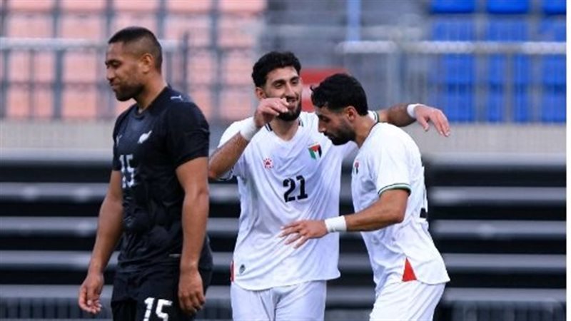 عدي الدباغ يتألق مع فلسطين ويهز شباك نيوزيلندا