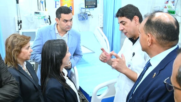 محافظ البحيرة تفتتح وحدة عناية الأطفال بمستشفى حوش عيسى