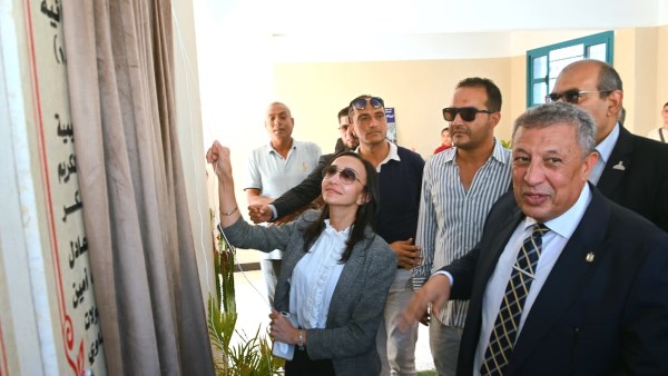محافظ البحيرة تفتتح مدرسة الشراقوة الابتدائية بالرحمانية