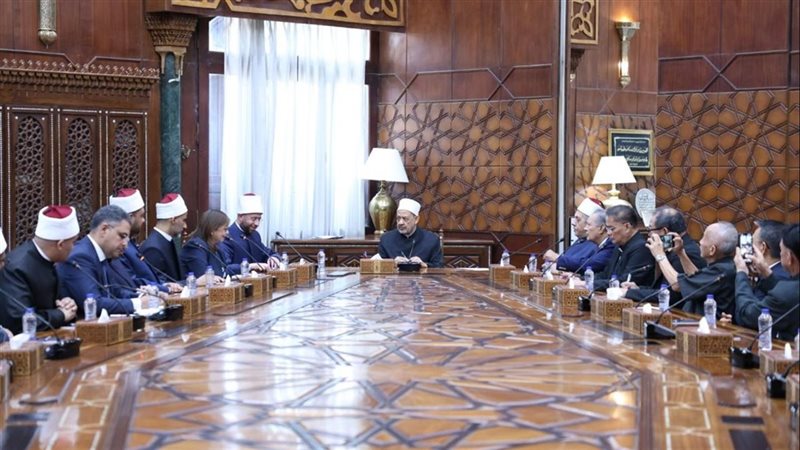 شيخ الأزهر: الإسلام دين تعايش وتسامح وقبول للآخر.. والحوار أساس ترسيخ الأخوة الإنسانية