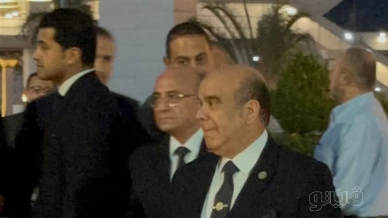 المستشار عمر مروان في عزاء أحمد الزند بمسجد المشير طنطاوي (فيديو)