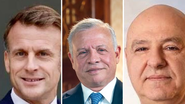 ماكرون يبحث مع عون وملك الأردن دعم الجيش اللبناني واستقرار المنطقة