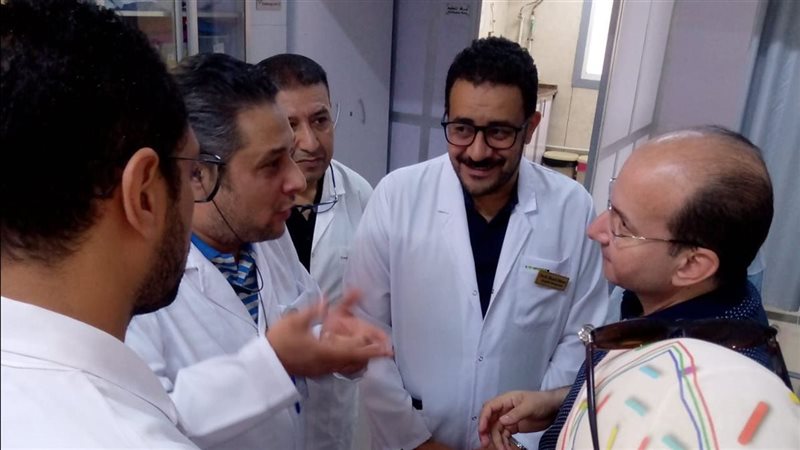 وكيل صحة الدقهلية يتابع انتظام العمل بمستشفى ميت غمر المركزي