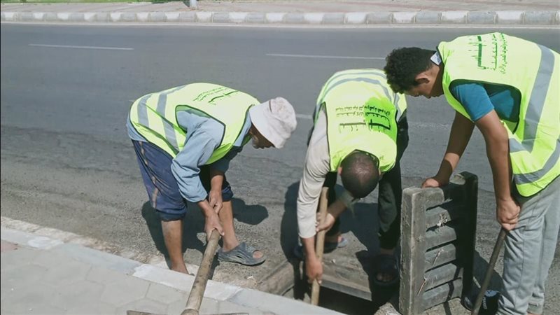 رفع درجة الاستعداد وتحديث خطط الطوارئ في دمياط الجديدة استعدادا لموسم الأمطار