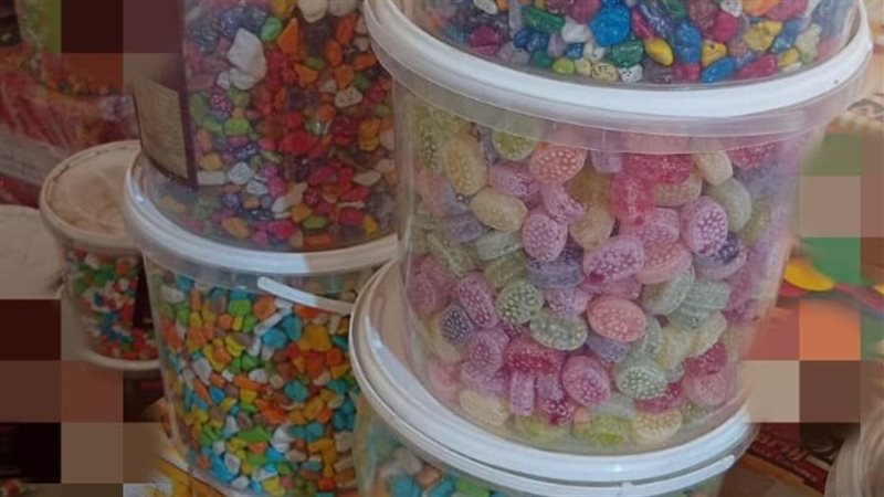ضبط 30 ألف قطعة حلوى منتهية الصلاحية في حملة تموينية بالإسماعيلية