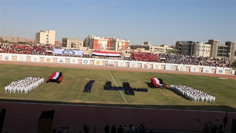 افتتاح أسبوع شباب الجامعات الرابع عشر بجامعة المنيا