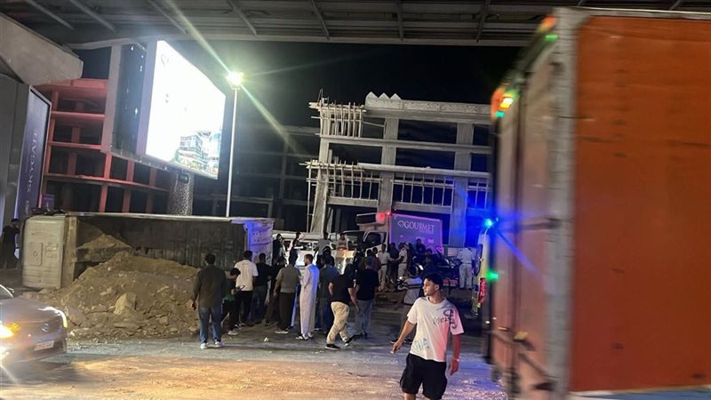 إصابات في تصادم سيارة نقل بـ 5 سيارات “ملاكي” قرب هايبر وان بالشيخ زايد (صور)