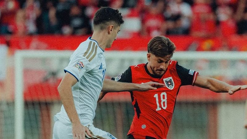 منتخب النمسا يفوز على كوسوفو 1/3 في دوري الأمم الأوروبية