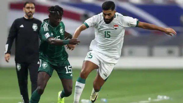 موعد والقنوات الناقلة لمباراة السعودية والعراق اليوم في كأس الخليج