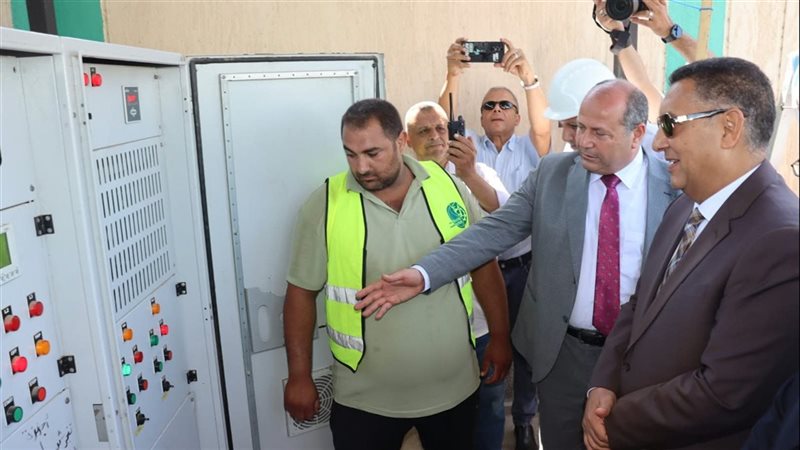 7 آلاف مستفيد، محطة صرف جديدة تدخل الخدمة بـ”عزبة علية هانم” في كفر شكر