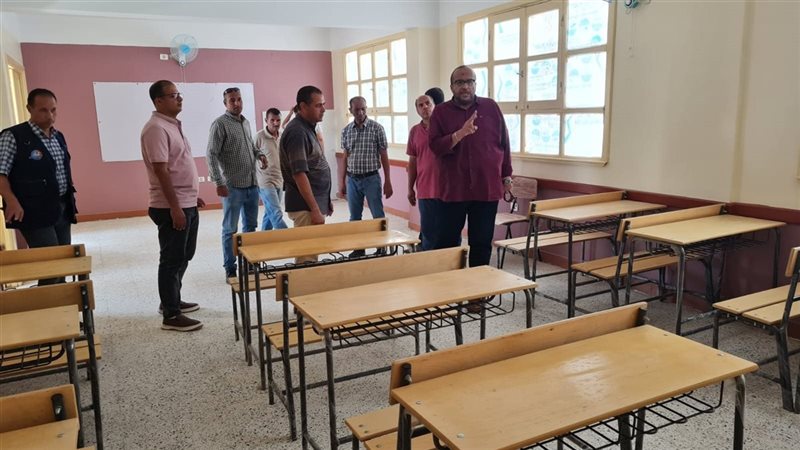 رئيس صرف صحي سوهاج يتفقد الاستعدادات لافتتاح مدرسة مياه الشرب للتكنولوجيا التطبيقية