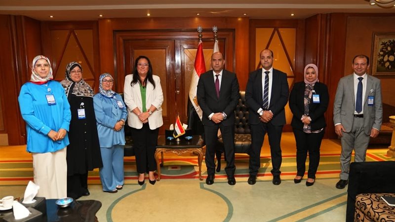 حسن رداد يلتقي رئيسة الوفد المغربي المشارك في مؤتمر العمل العربي