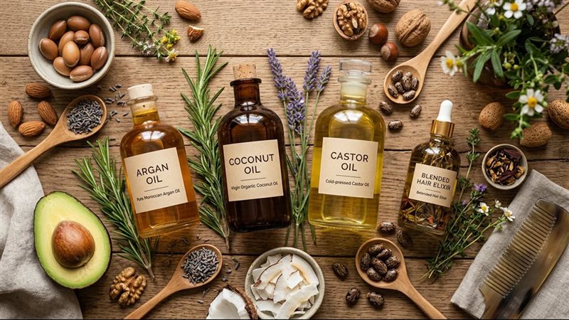 سيروم طبيعي للشعر في المنزل، لمعان وترطيب بخطوات بسيطة
